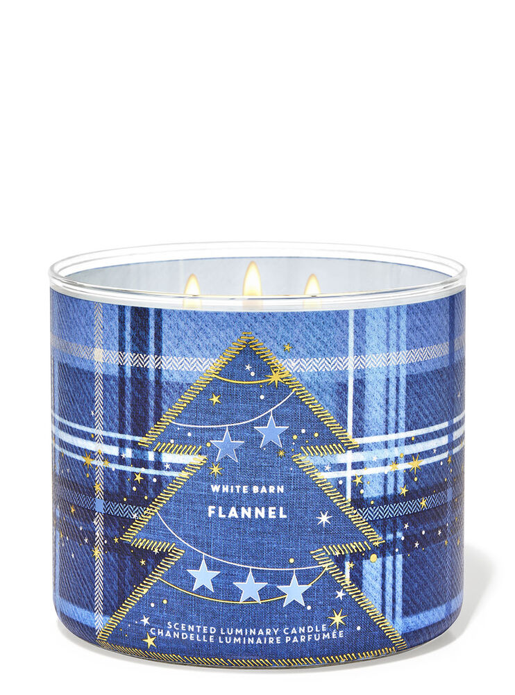 Flannel 3-Wick Candle Image 2