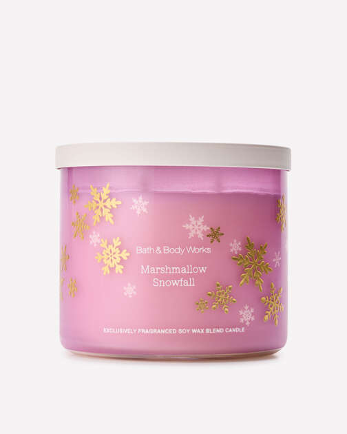 Marshmallow Snowfall 3-Wick Candle