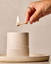 Santal + Amber Single Wick Candle
