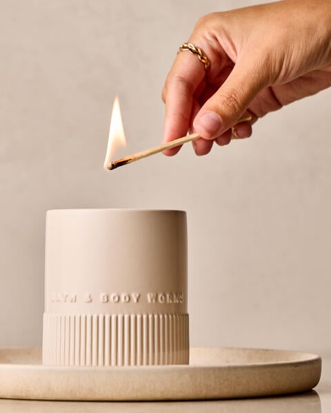 Santal + Amber Single Wick Candle