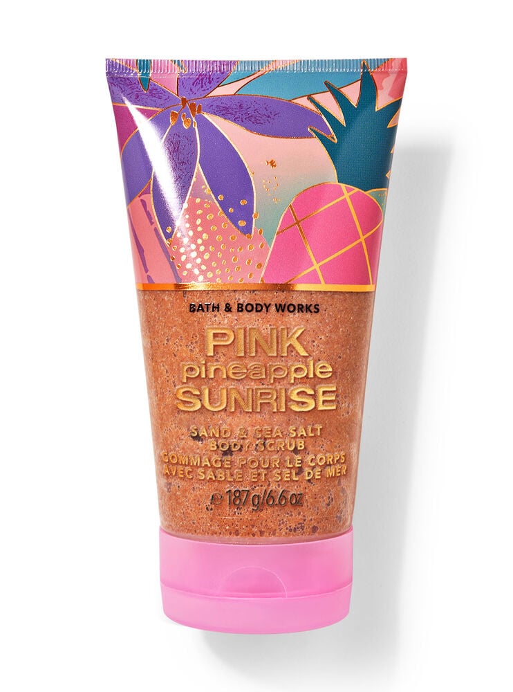 Pink Pineapple Sunrise Sand & Sea Salt Body Scrub Image 1