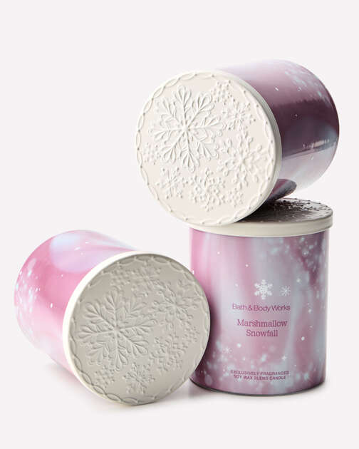 Marshmallow Snowfall Single Wick Candle