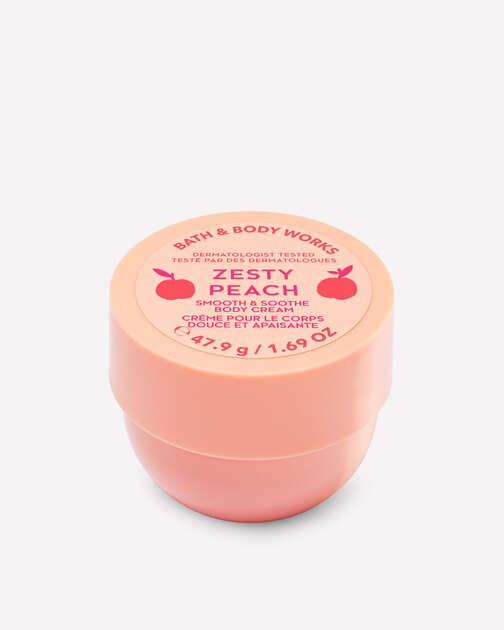 Zesty Peach Travel Size Smooth & Soothe Body Cream