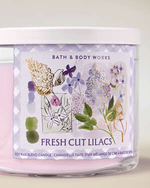 Fresh Cut Lilacs 3-Wick Candle