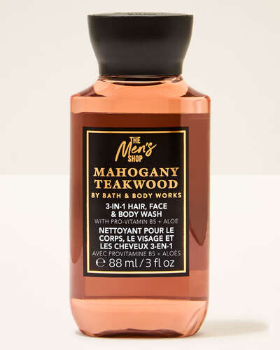 Mahogany Teakwood Travel Size Body Wash