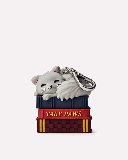 Book Stack Cat PocketBac Holder