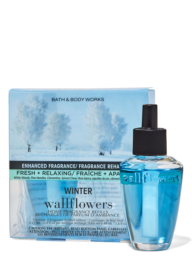 Paquet de 2 recharges de fragrance Wallflowers Winter