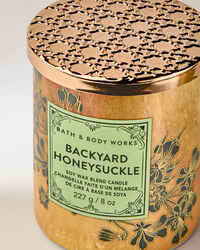 Backyard Honeysuckle Single Wick Candle