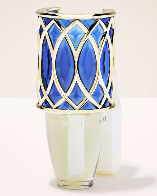 Blue Geometric Scent Control&trade; Nightlight Wallflowers Fragrance Plug