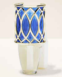 Blue Geometric Scent Control™ Nightlight Wallflowers Fragrance Plug