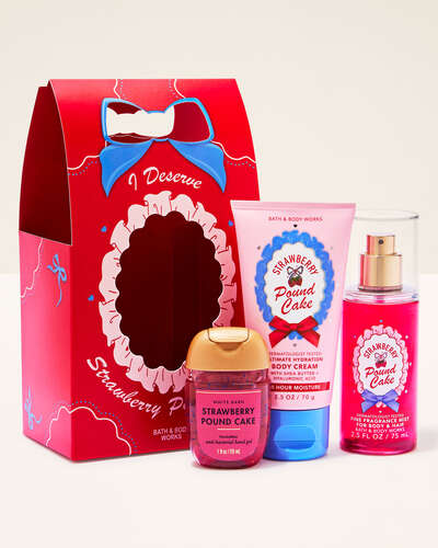 Strawberry Pound Cake Gift Set