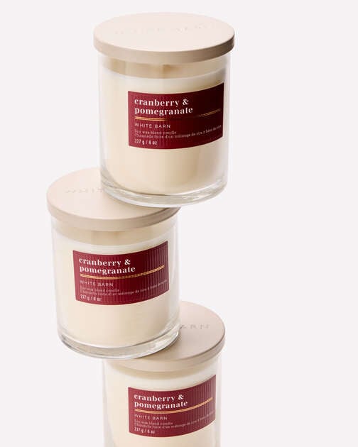 Cranberry & Pomegranate Single Wick Candle