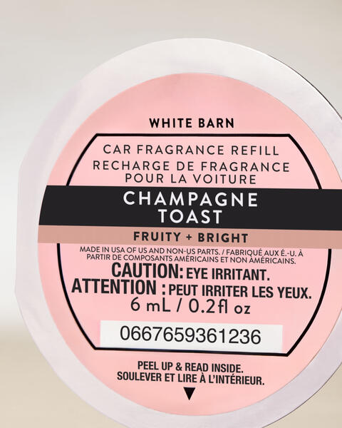 Champagne Toast Car Fragrance Refill