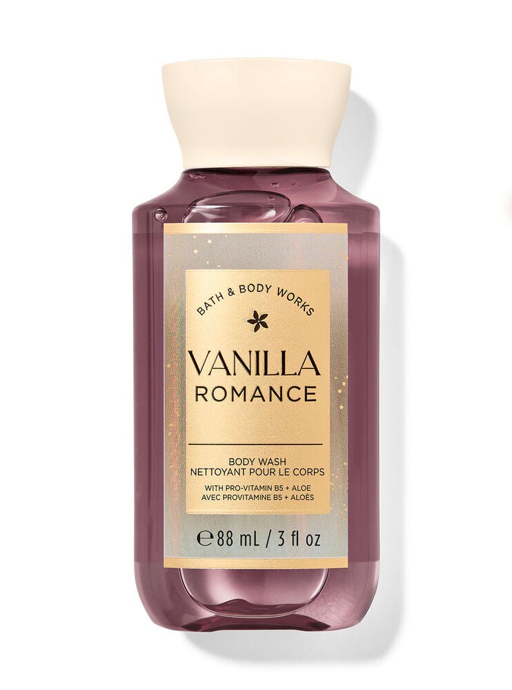 Vanilla Romance Travel Size Body Wash | Bath and Body Works