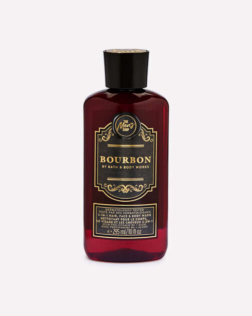 Bourbon 3-in-1 Hair, Face & Body Wash