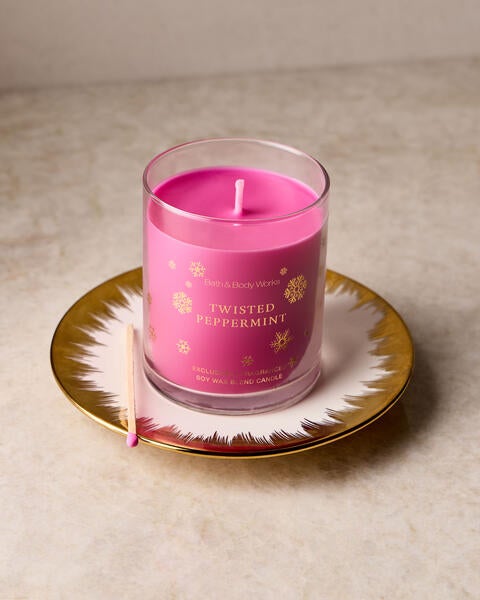 Twisted Peppermint Single Wick Candle