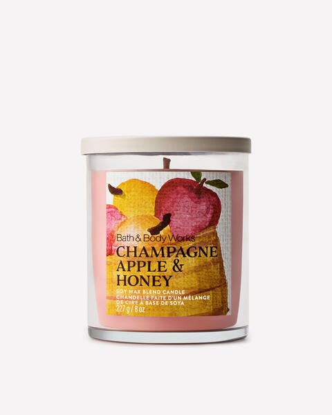 Chandelle à une mèche Champagne Apple & Honey
