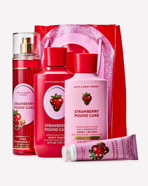 Strawberry Poundcake Gift Set