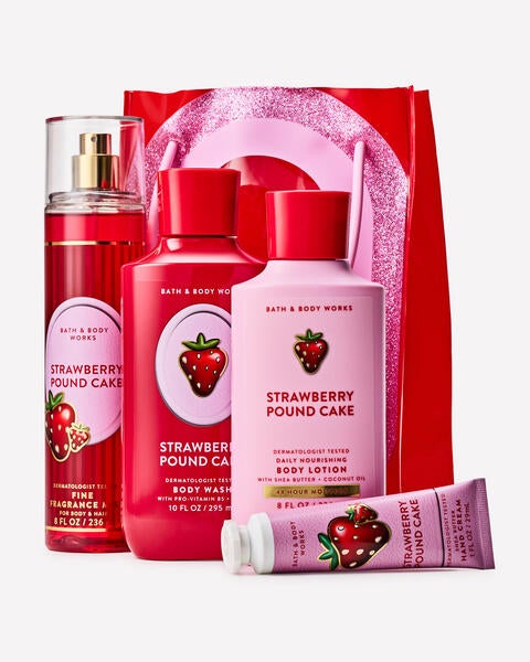 Strawberry Pound Cake Gift Set