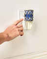 Blue Geometric Scent Control&trade; Nightlight Wallflowers Fragrance Plug