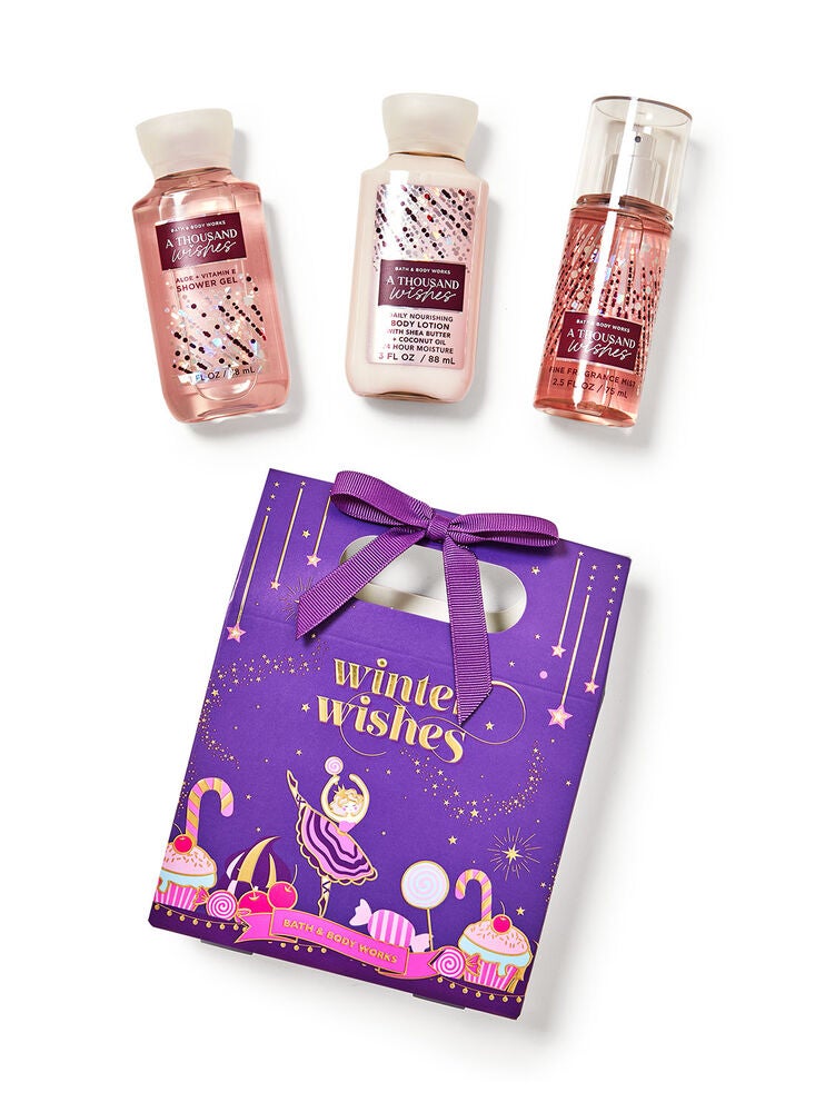 A Thousand Wishes Mini Gift Box Set Bath and Body Works