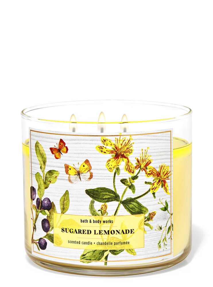 Sugared Lemonade 3-Wick Candle