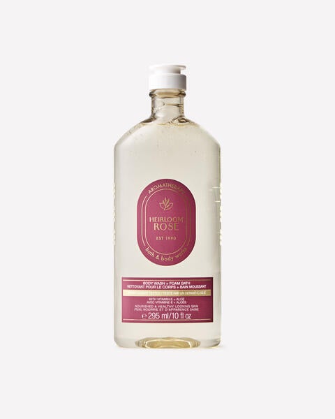 Nettoyant pour le corps et bain moussant Heirloom Rose