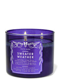 Sweater Weather 3-Wick Candle
