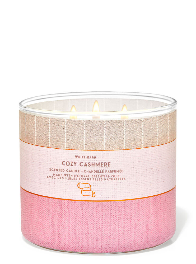 Cozy Cashmere 3-Wick Candle