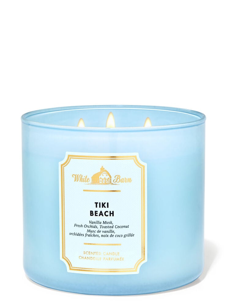 Tiki Beach 3-Wick Candle