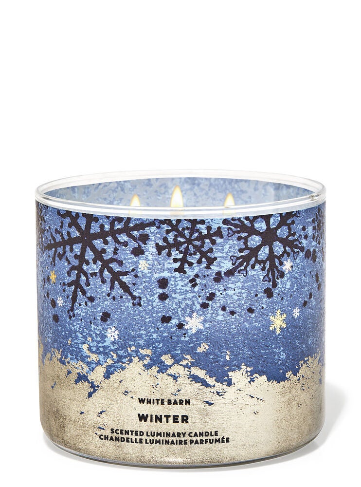 Winter 3Wick Candle Bath and Body Works