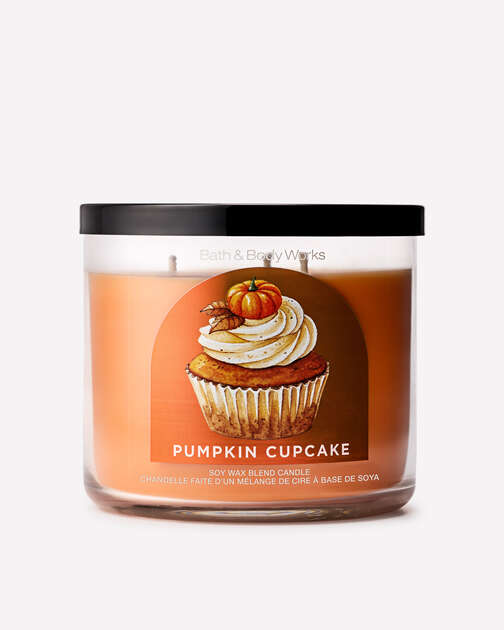 Pumpkin Cupcake 3-Wick Candle