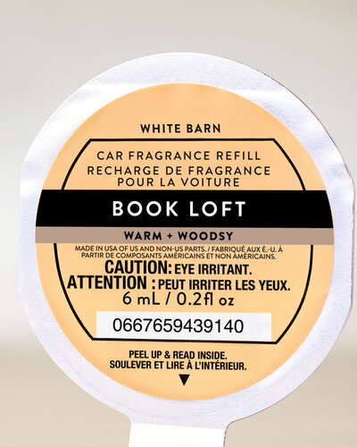 Book Loft Car Fragrance Refill
