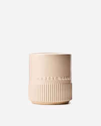 Cream Reed Vessel