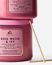 Rose Water & Ivy 3-Wick Candle
