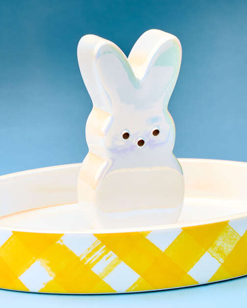 PEEPS&reg; Marshmallow Bunny Body Care Tray