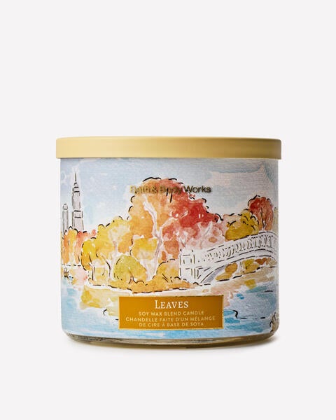 Leaves 3-Wick Candle