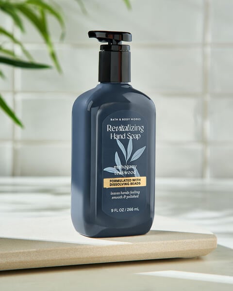 Mahogany Teakwood Revitalizing Gel Hand Soap