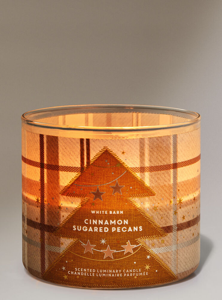 Cinnamon Sugared Pecans 3-Wick Candle Image 1
