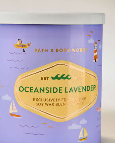 Oceanside Lavender Single Wick Candle