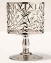 Vine Leaf Pedestal 3-Wick Candle Holder