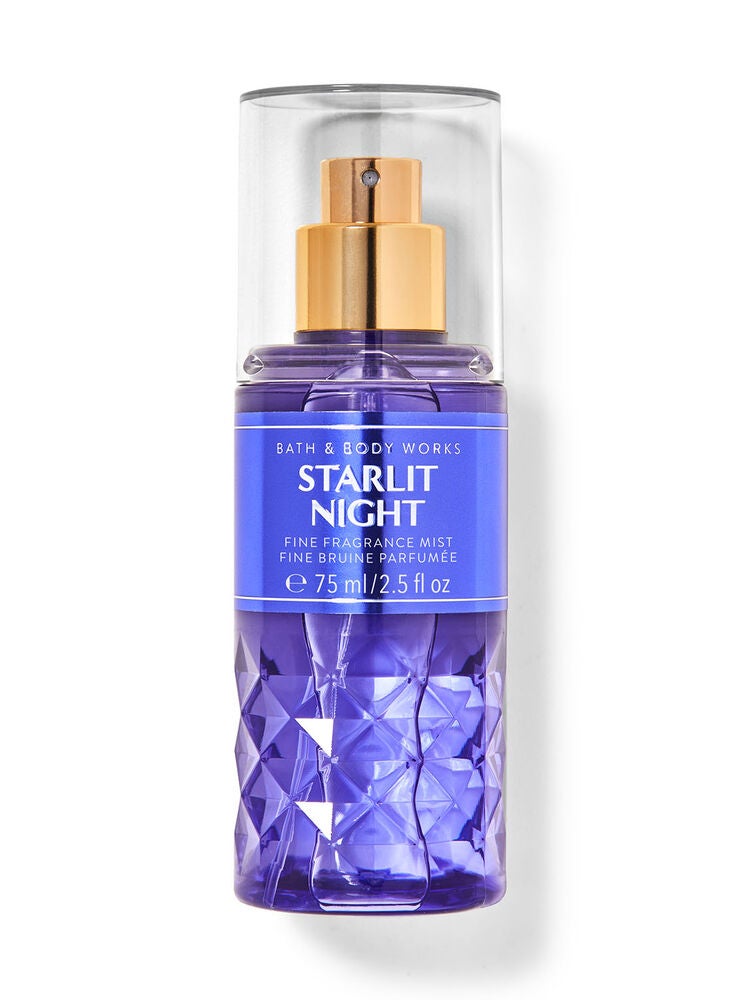 Starlit Night Travel Size Fine Fragrance Mist Bath and Body Works