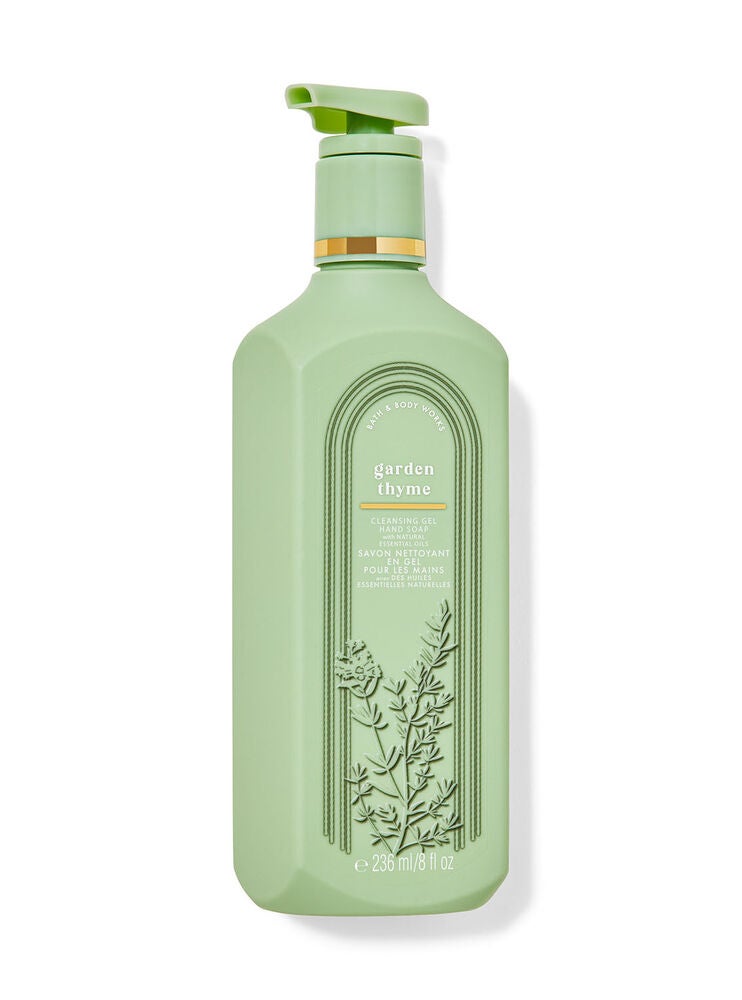 Garden Thyme Cleansing Gel Hand Soap Bath and Body Works