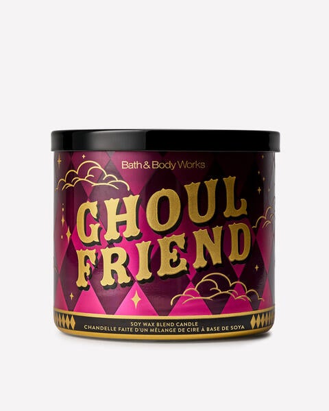 Chandelle à 3 mèches Ghoul Friend