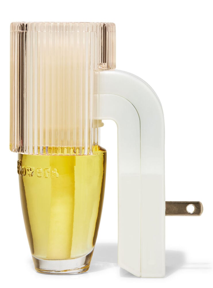 Diffuseur Wallflowers veilleuse avec contrôle de la fragrance en verre cannelé champagne Image 3