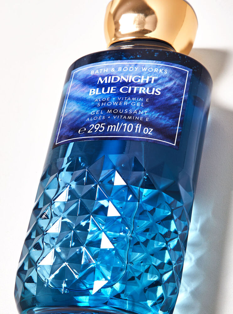 Midnight Blue Citrus Shower Gel Image 2