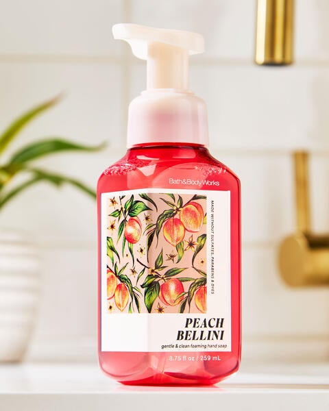 Savon moussant doux et net Peach Bellini