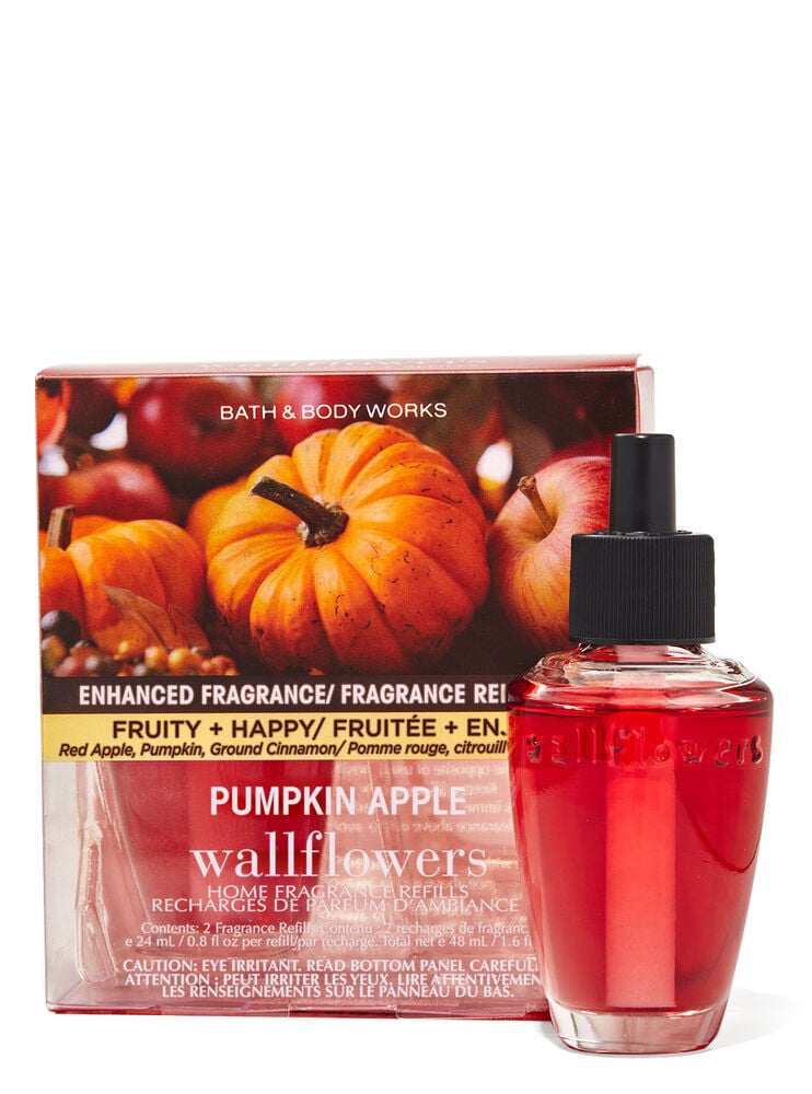 Pumpkin Apple Wallflowers Fragrance Refills, 2-Pack