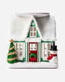 Cozy House Light-Up Pedestal 3-Wick Candle Holder
