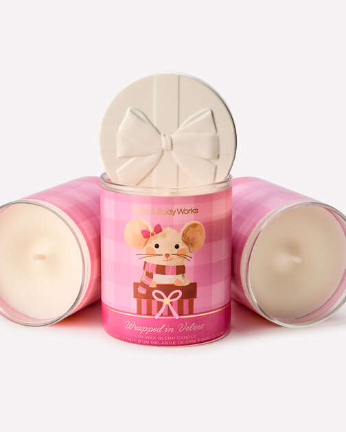 Wrapped in Velvet Single Wick Candle